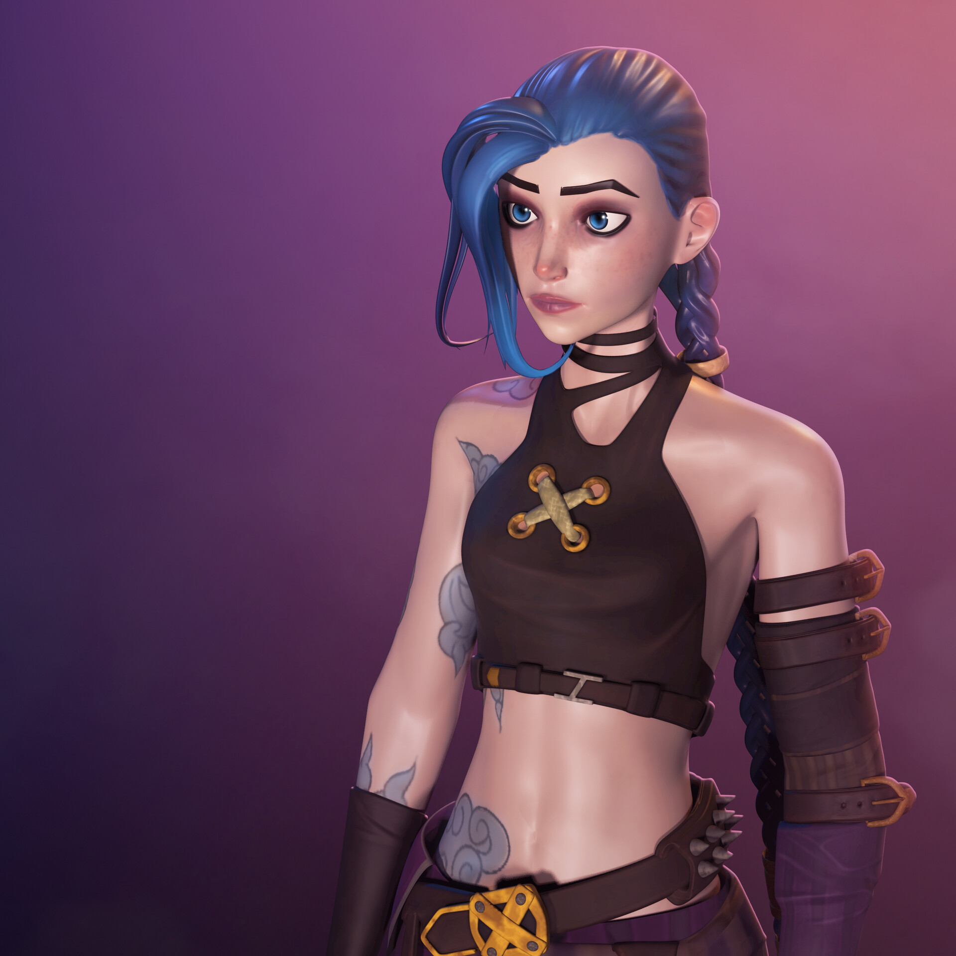 ArtStation - ARCANE: JINX - Fan Art