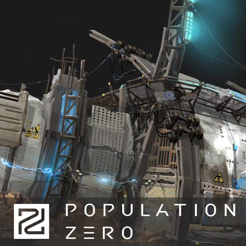 ArtStation - Defensive wall