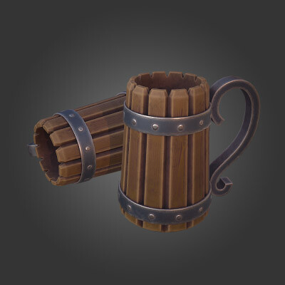 ArtStation - Old Viking Mug