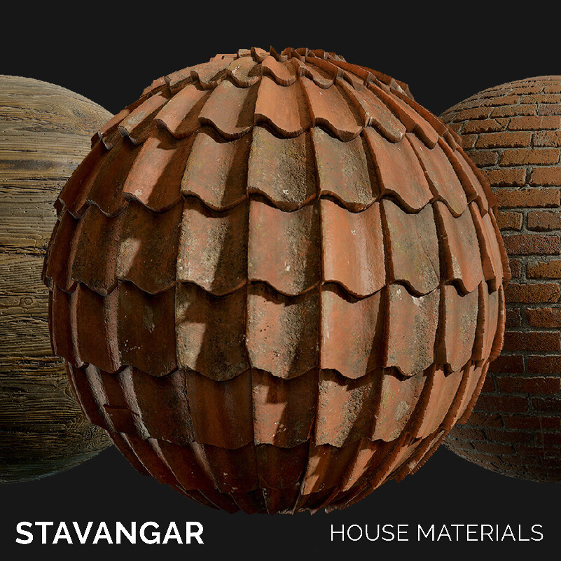 ArtStation - Stavangar - House Materials