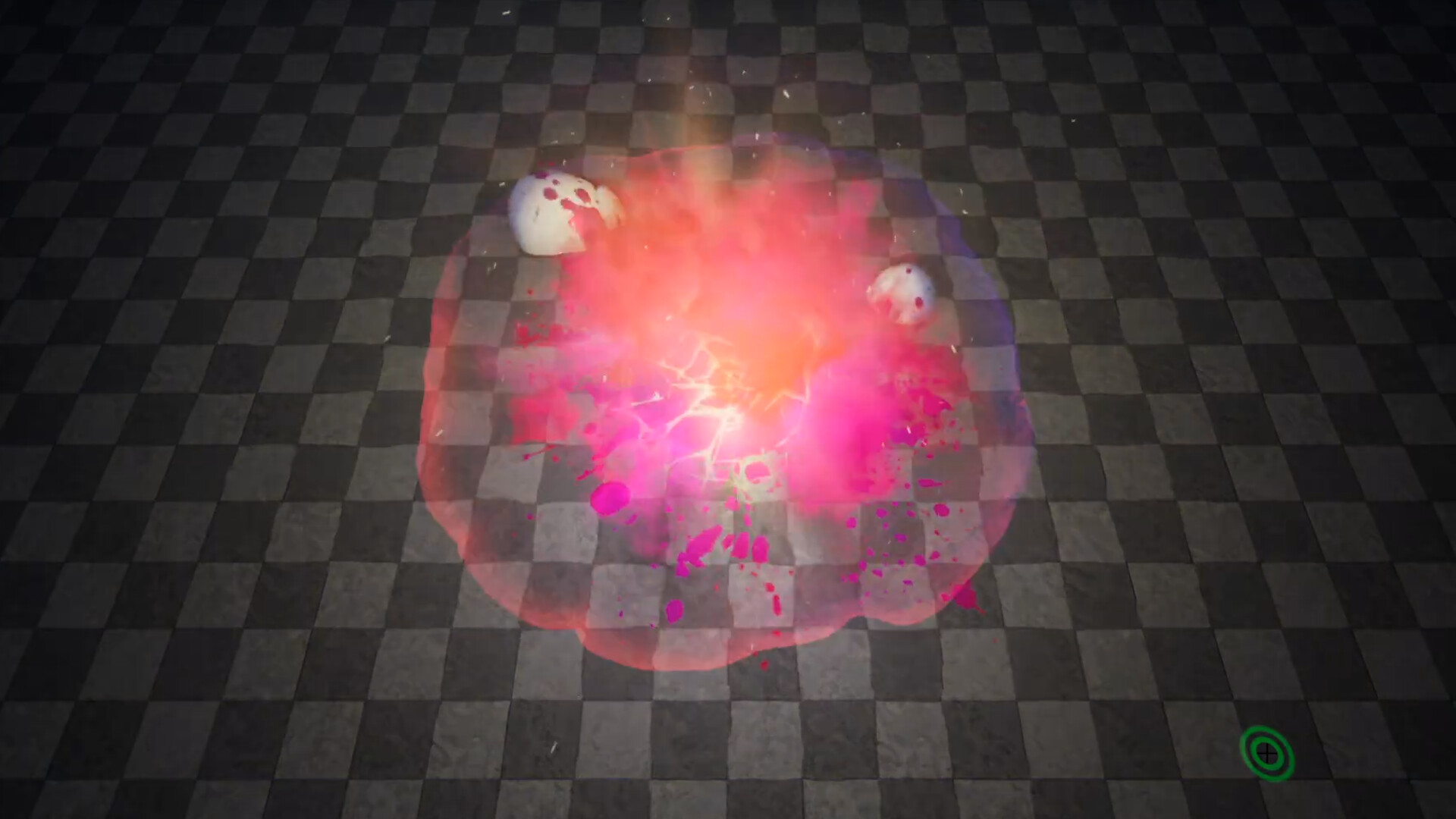 ArtStation Spray paint explosion