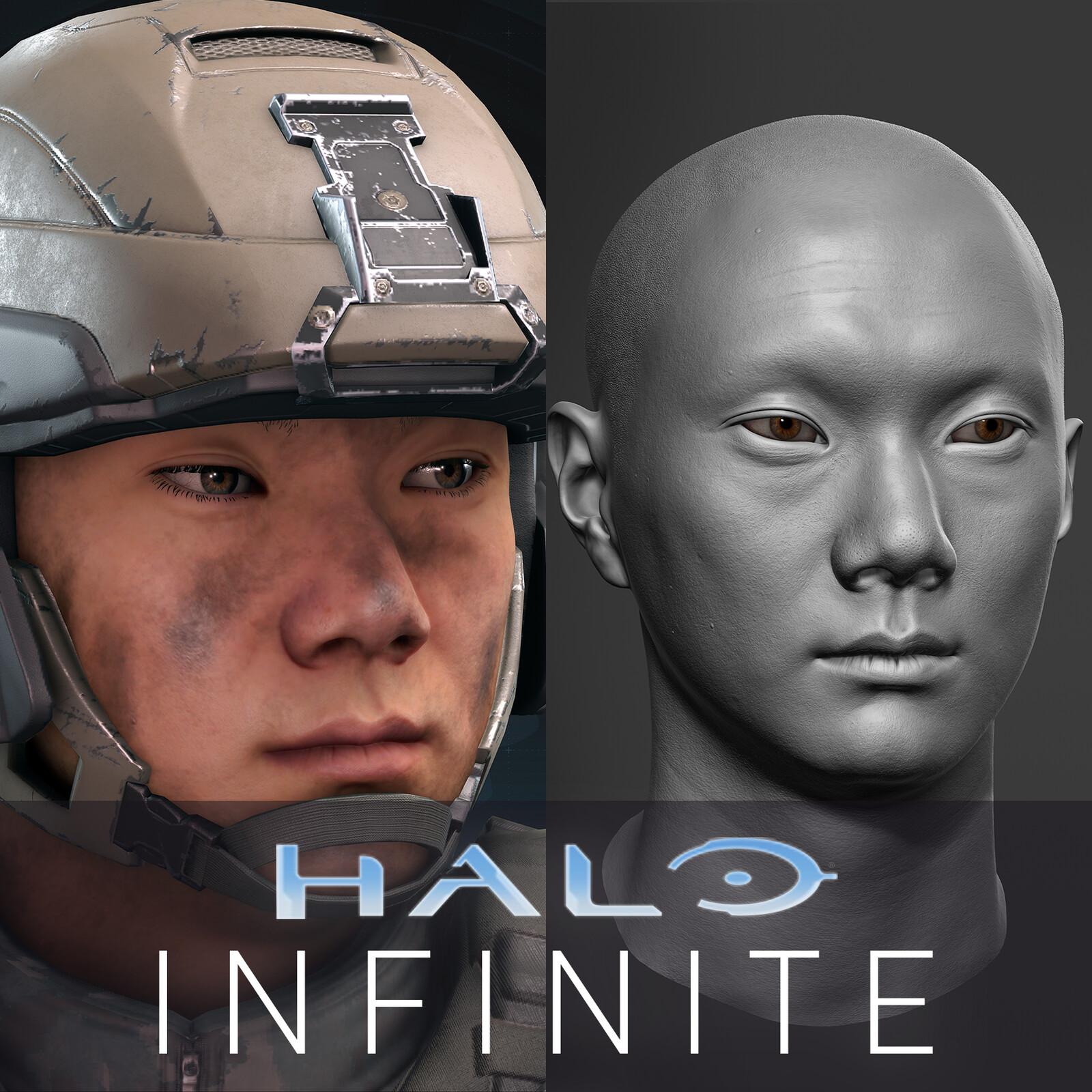 Male Marine Rifleman 002 Head