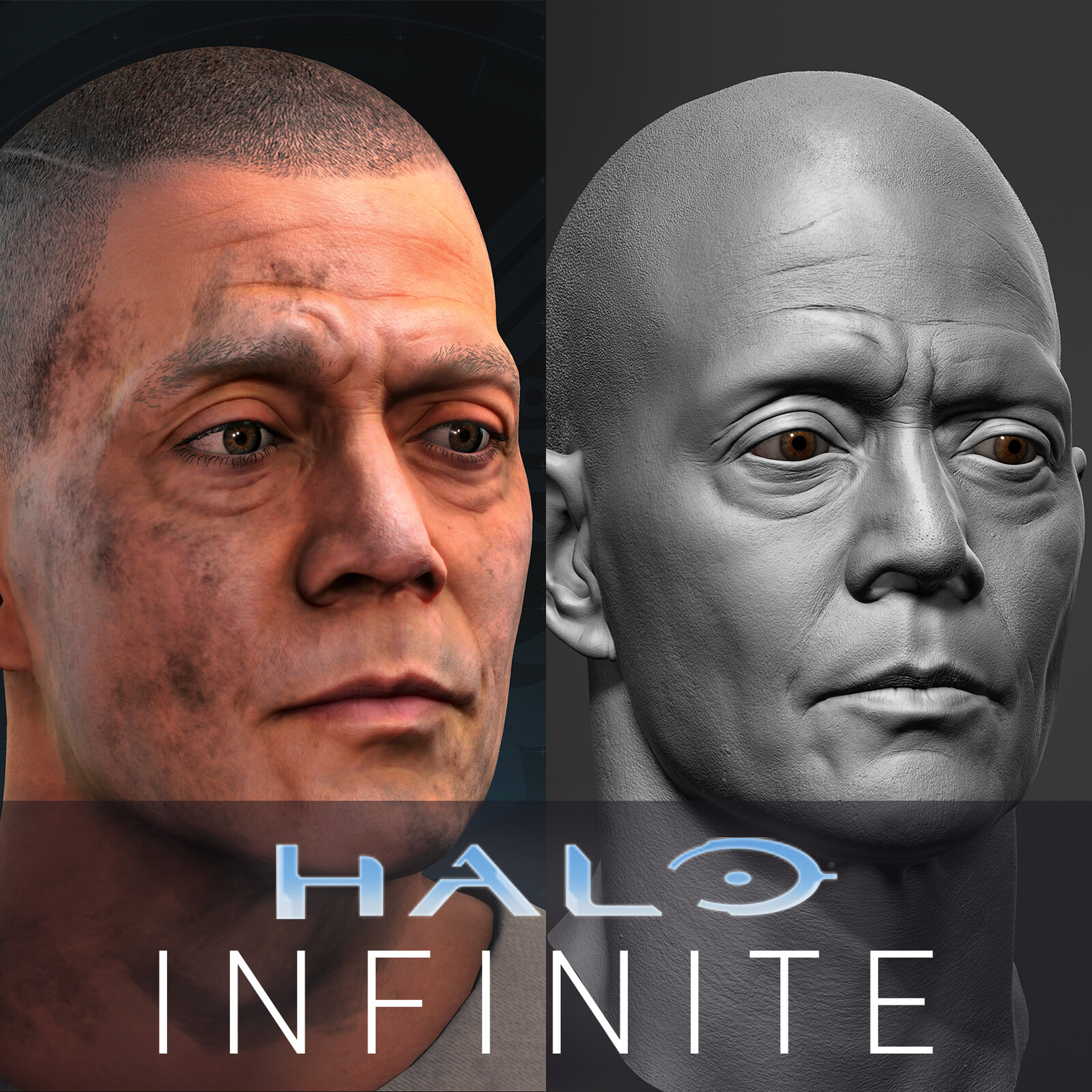 Male Marine Survivor 003 Head