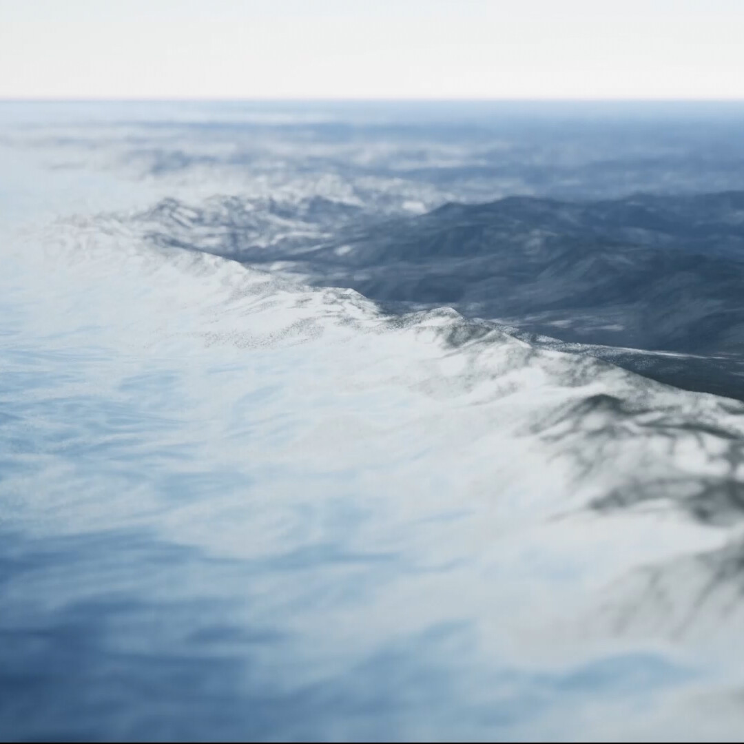 Gerstner Wave Shader for Unreal Engine