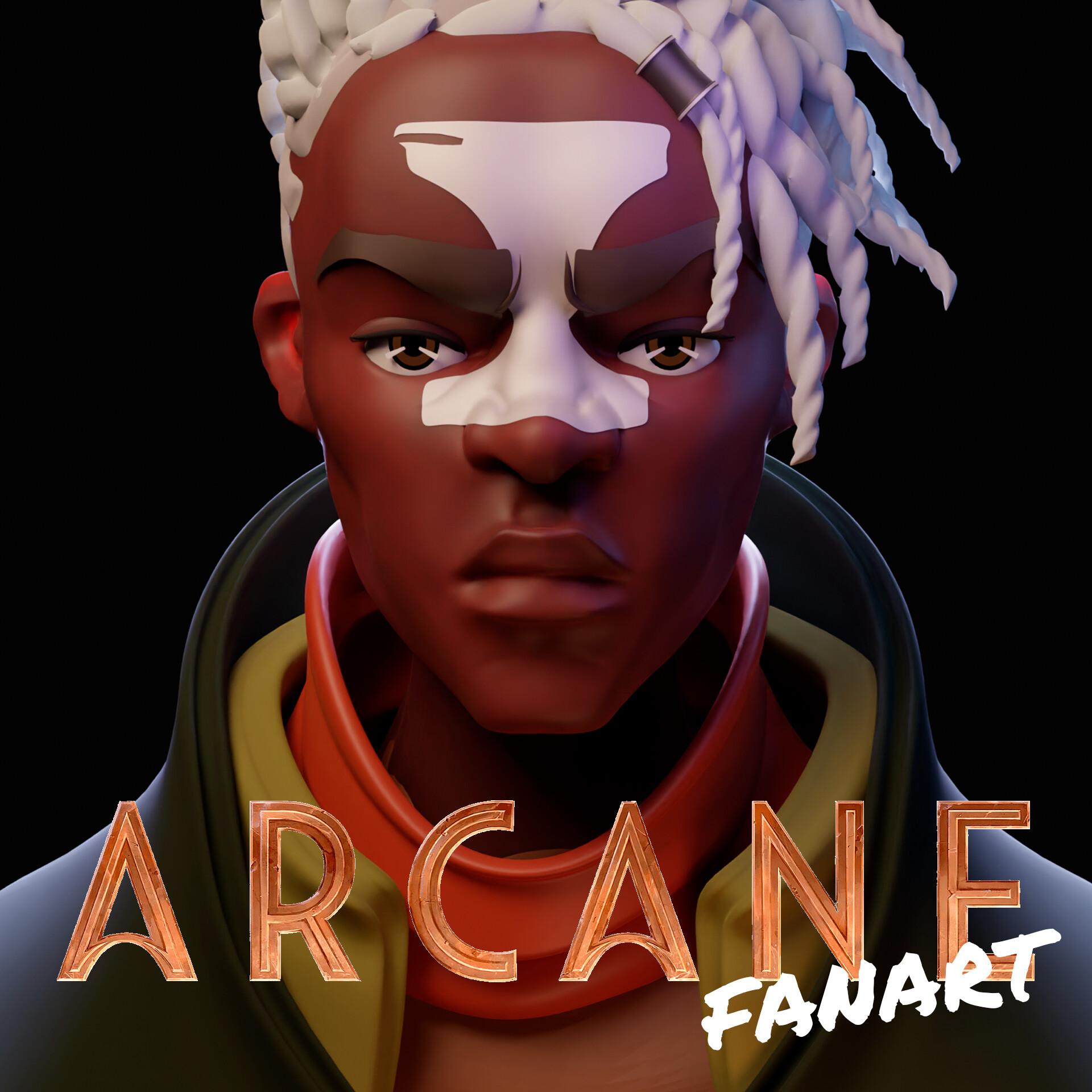 ArtStation - Ekko - Arcane Fanart