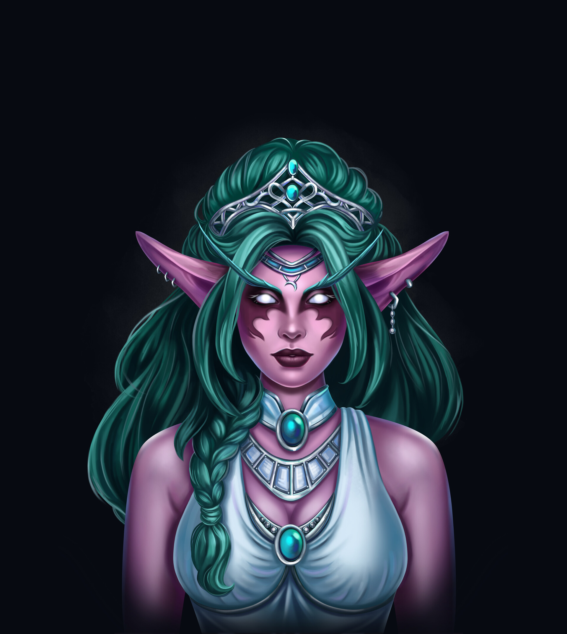 ArtStation - Tyrande World of Warcraft