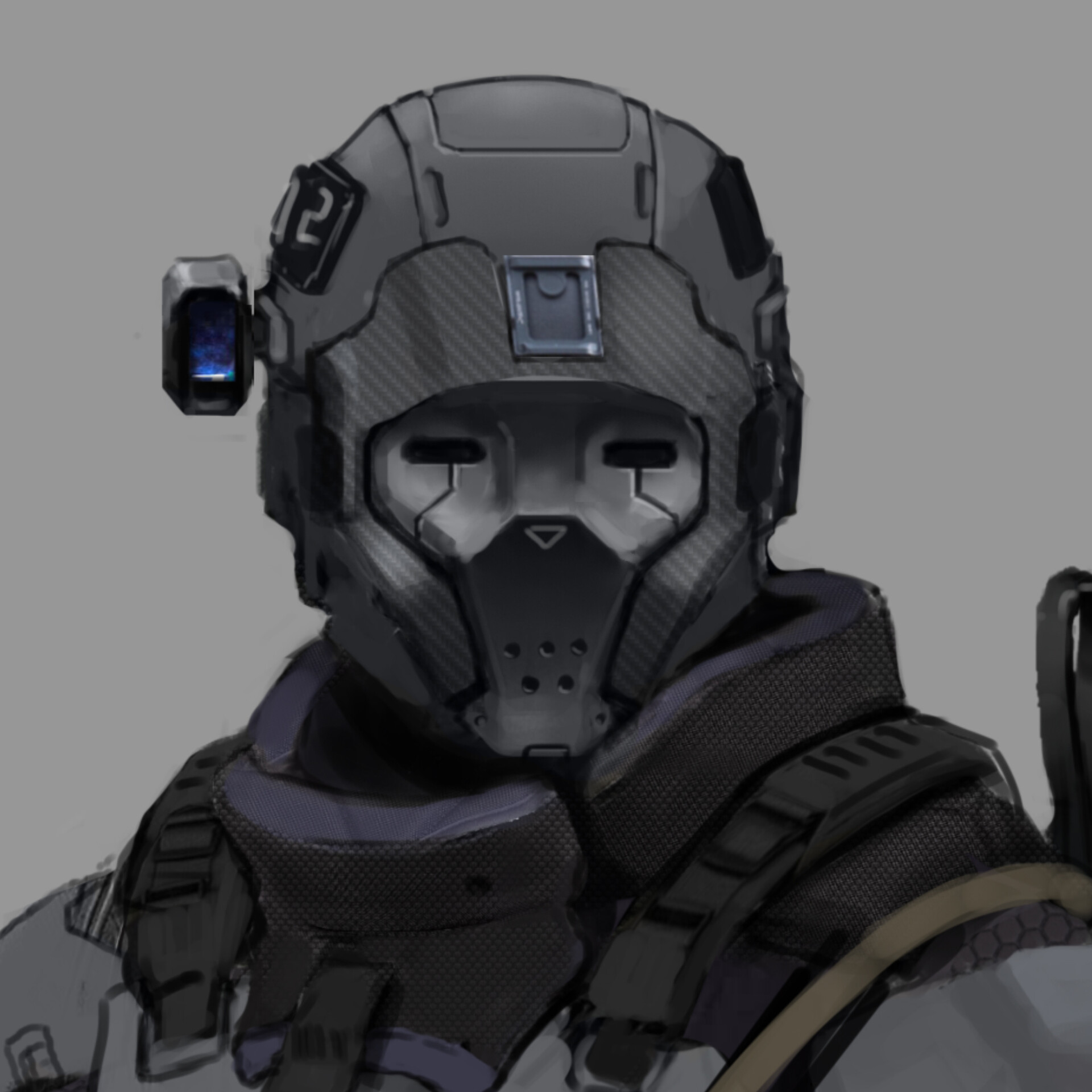 ArtStation - Futuristic Soldier Concept