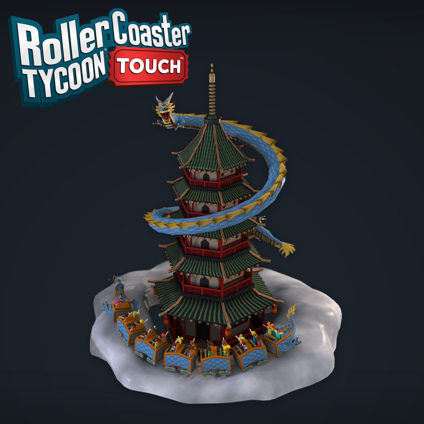 ArtStation - Characters Roller Coaster Tycoon World