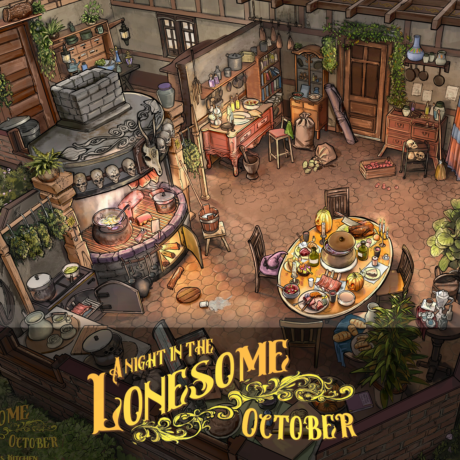 ArtStation Crazy Jill's Kitchen Cutaway