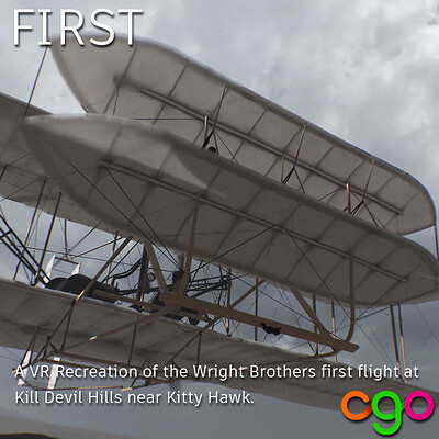 Wright Brothers Plane for MatterVR's " First" VR Experience