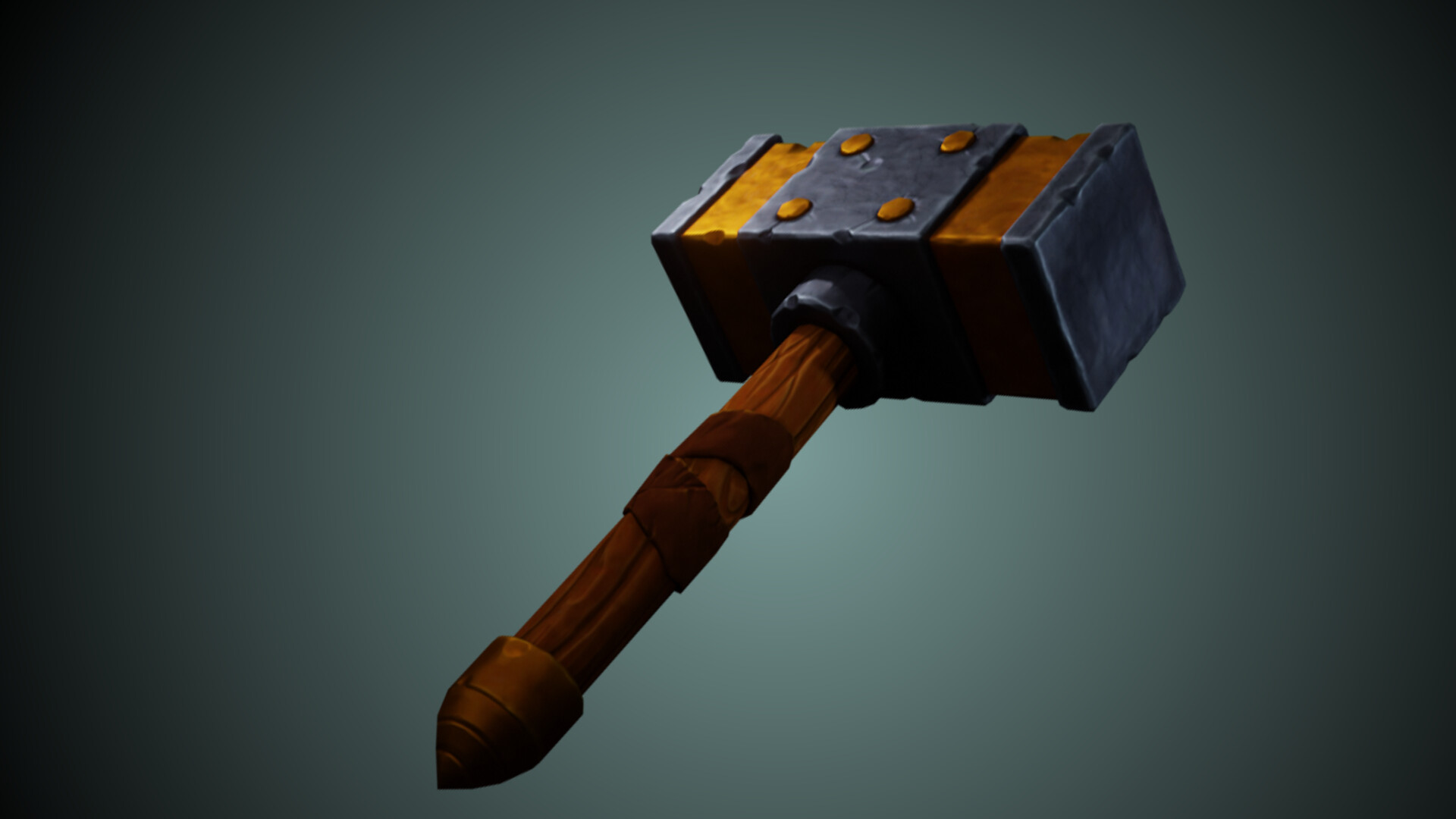 ArtStation - Stylized Hammer