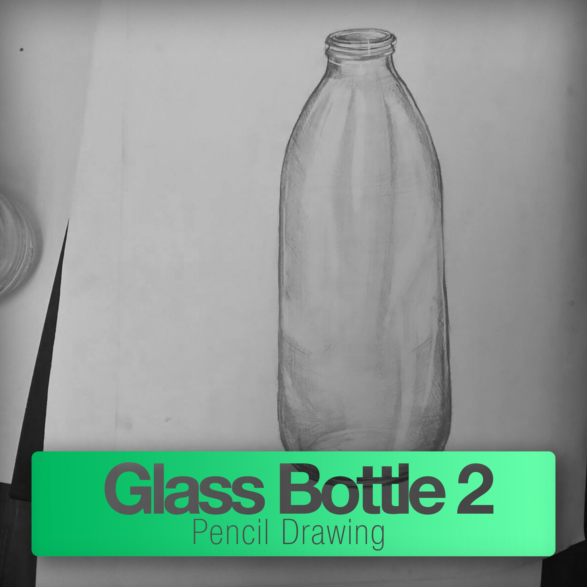 ArtStation - Glass bottle 2