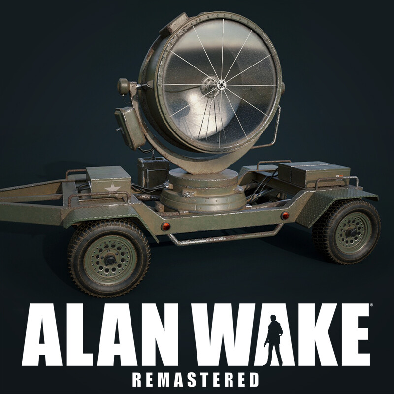 Alan Wake Remastered - Vehicle Art