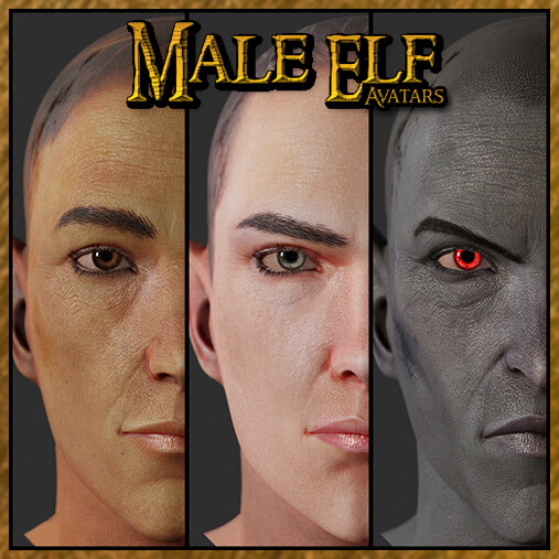 ArtStation - Elite Dangerous Character Creator: Male Heads