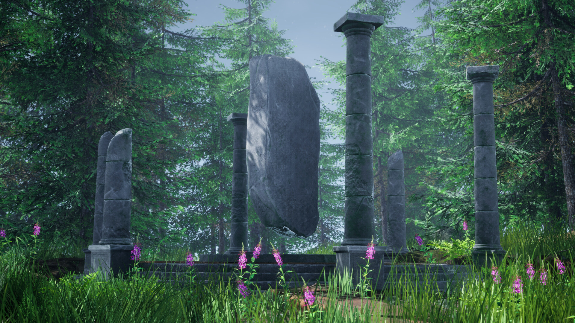 ArtStation - Runestone Diorama