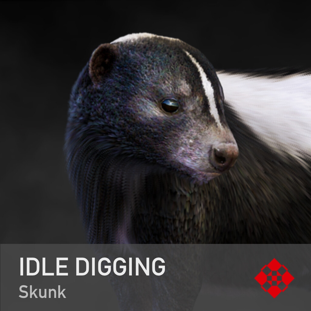 artstation-hunting-clash-skunk-digging-animation