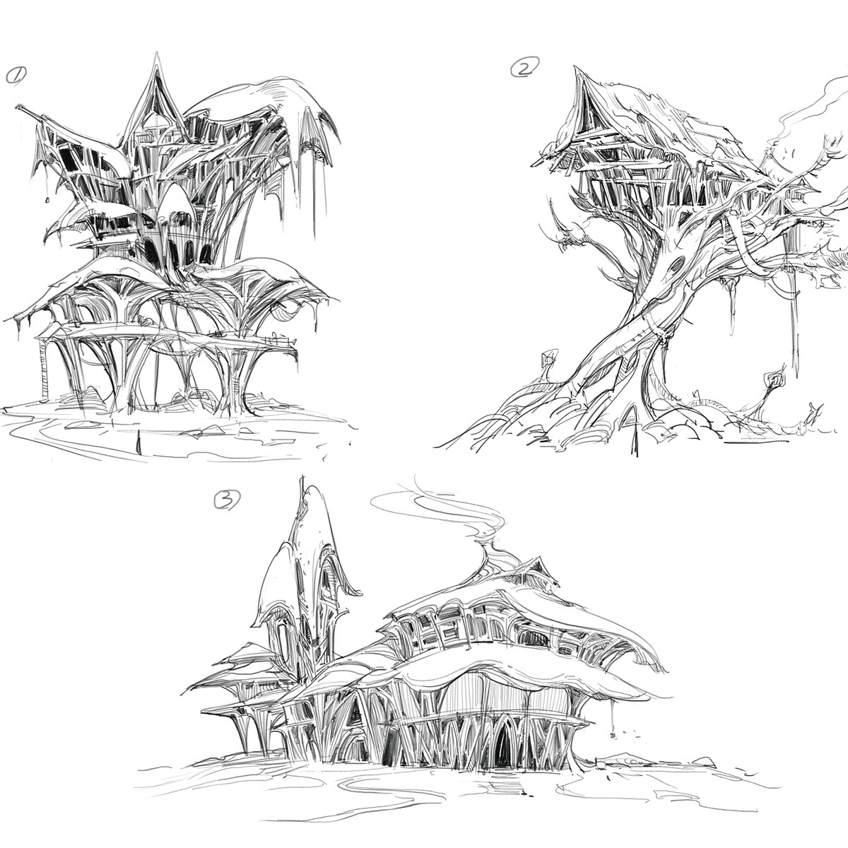 ArtStation - Foundation Art Group - Form Language: Creative ...