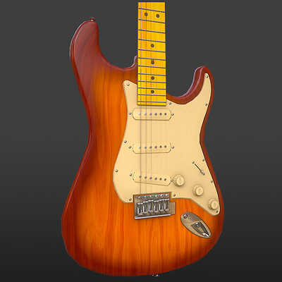 Fender Stratocaster 1981, Cherry Sunburst