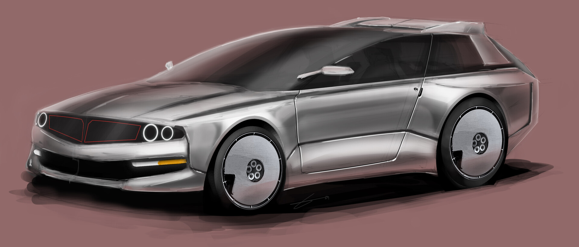 Aris  ArtStation - Icon Lancia dELTA S27-6