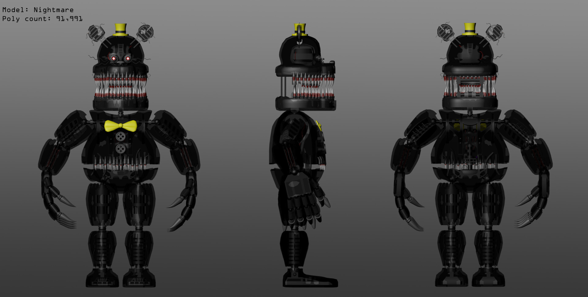 3d modeling fnaf. Кошмар ФНАФ модель. Кошмар из ФНАФ 4 3д модель. Кошмар ФНАФ моделька.