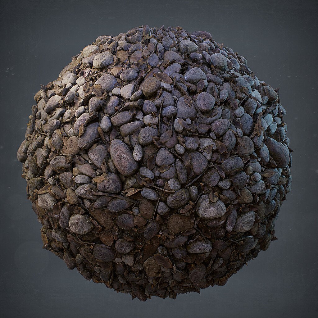 Cobble Floor Material - Substance/Zbrush
