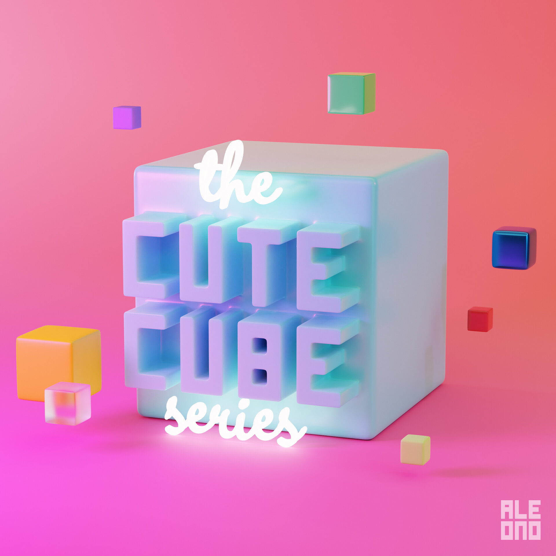 ArtStation - THE CUTE CUBE SERIES