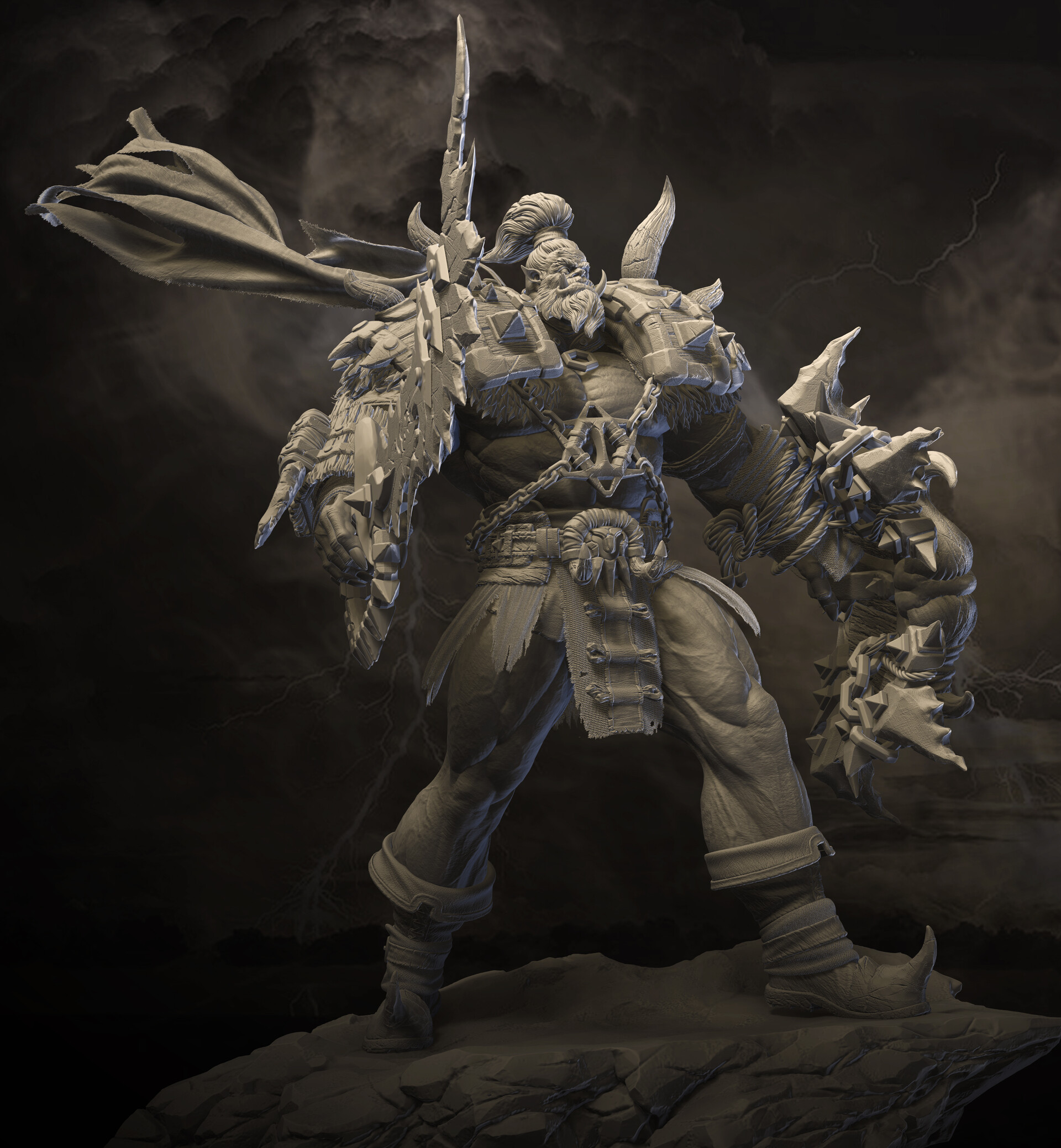ArtStation - Orc warrior