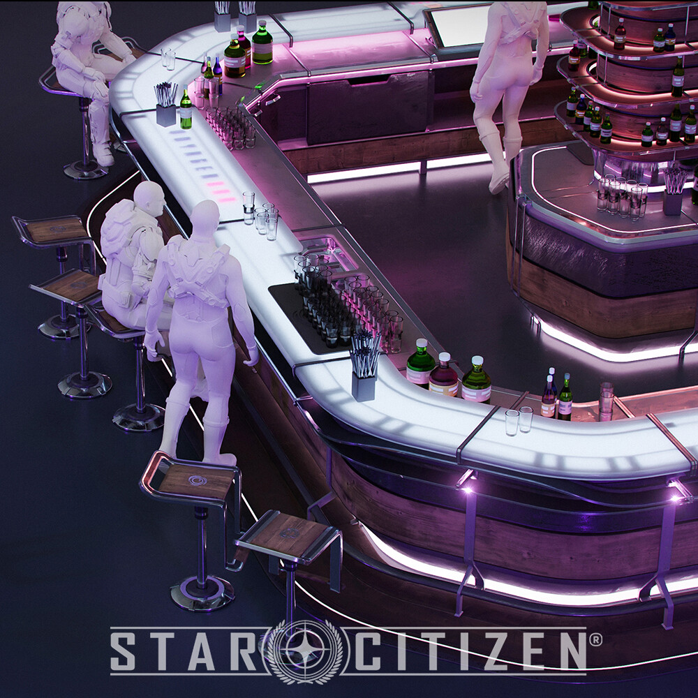 Star Citizen - Orison Voyager Bar Concept