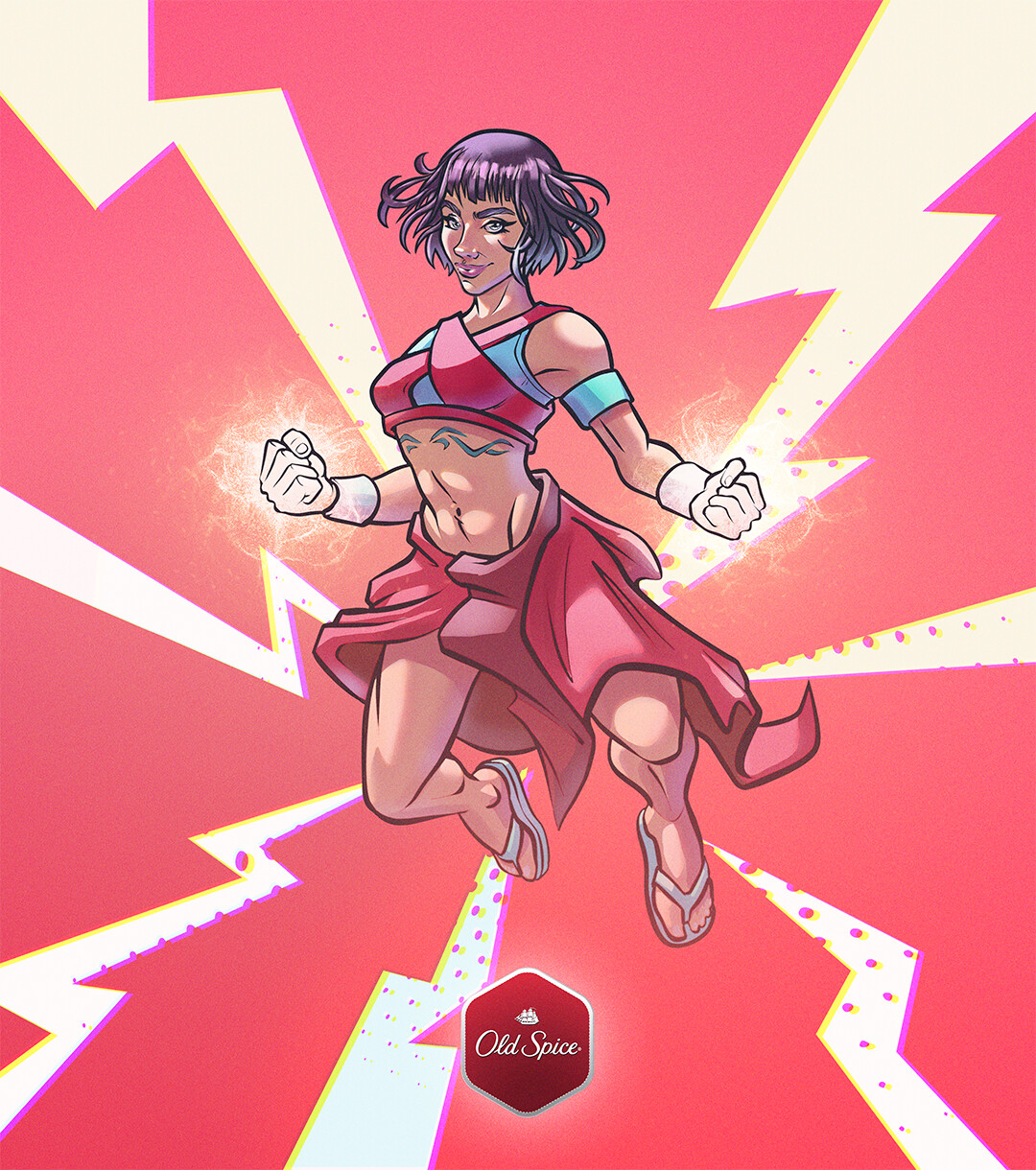 Old Spice Campaign with Superheroes Inspired by Streamers