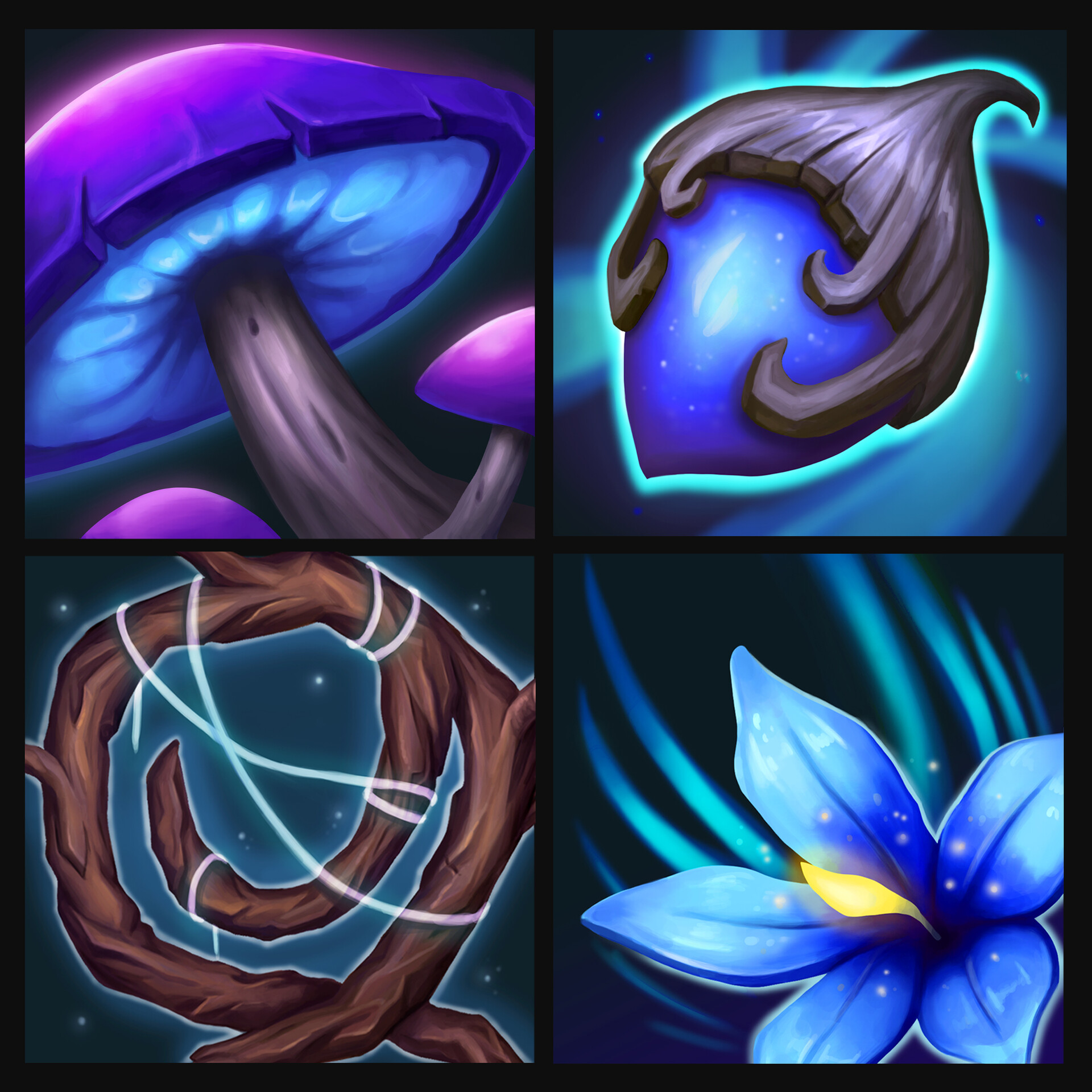 ArtStation - Ardenweald Icons