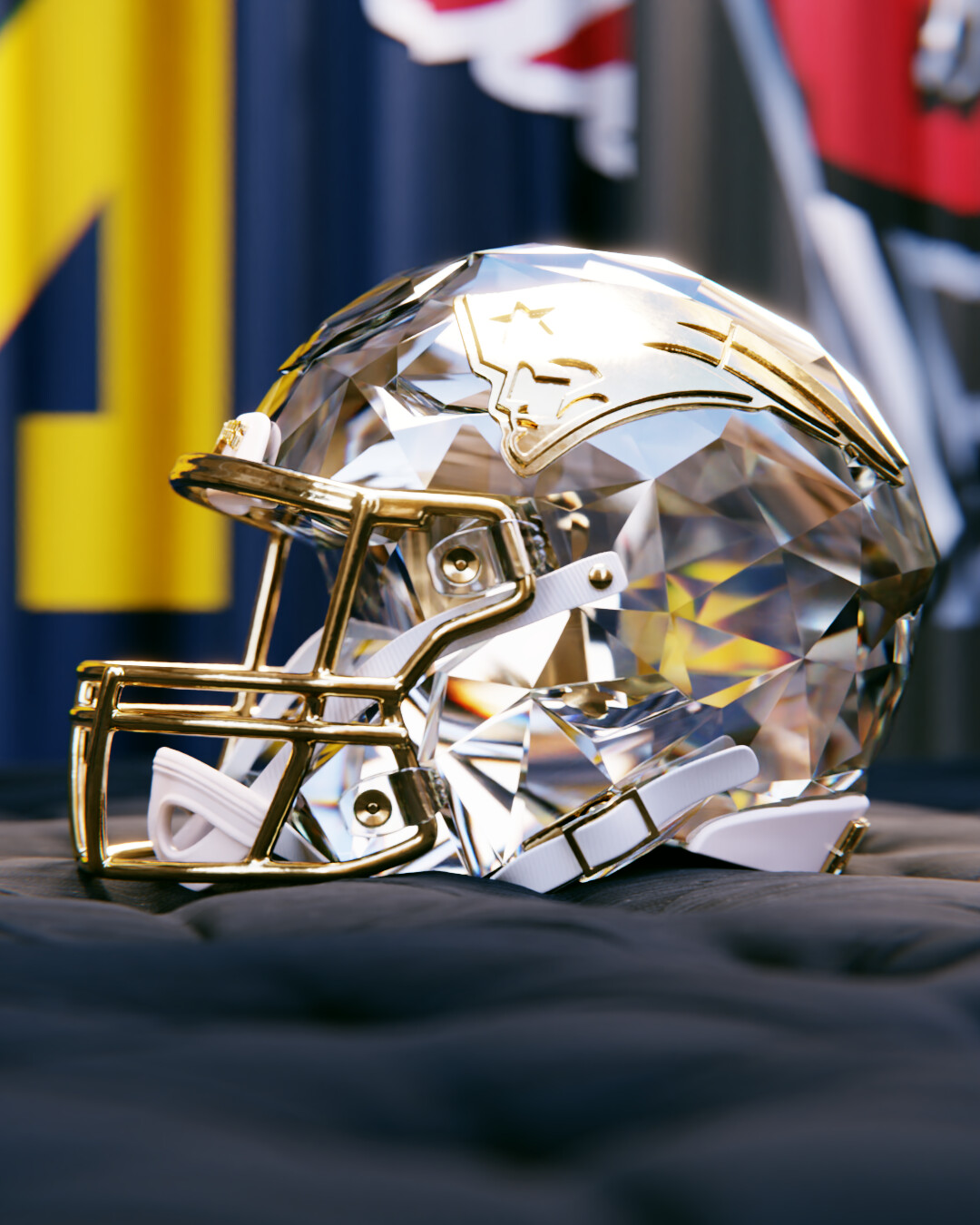 Simon Brokmann - 3D Art - Vikings Football Helmet (2006-2012)