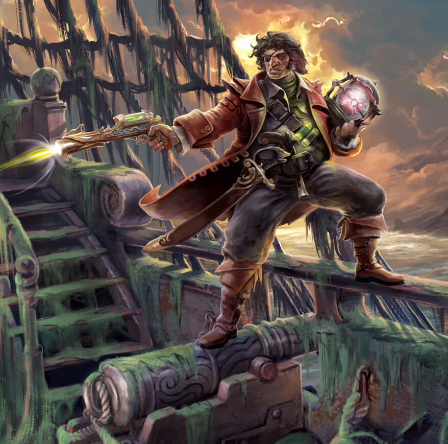 ArtStation Pirate And Robots