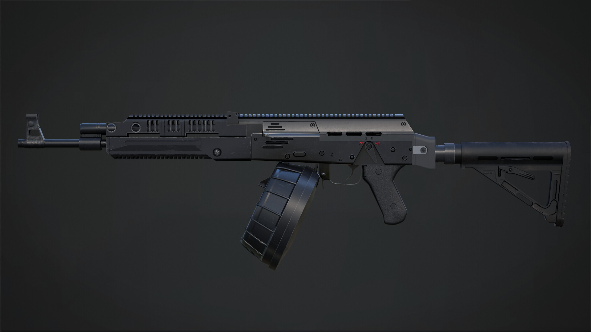 ArtStation - RPK-16 (AK-12 ver battlefiled)