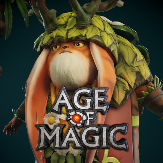 In-game character for Age of Magic by Playkot