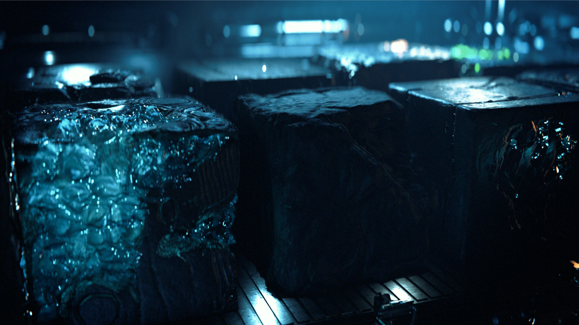 Artstation alien cubes el camino digital props 