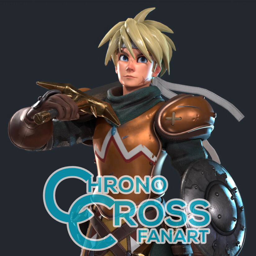ArtStation - Chrono Cross character redesign
