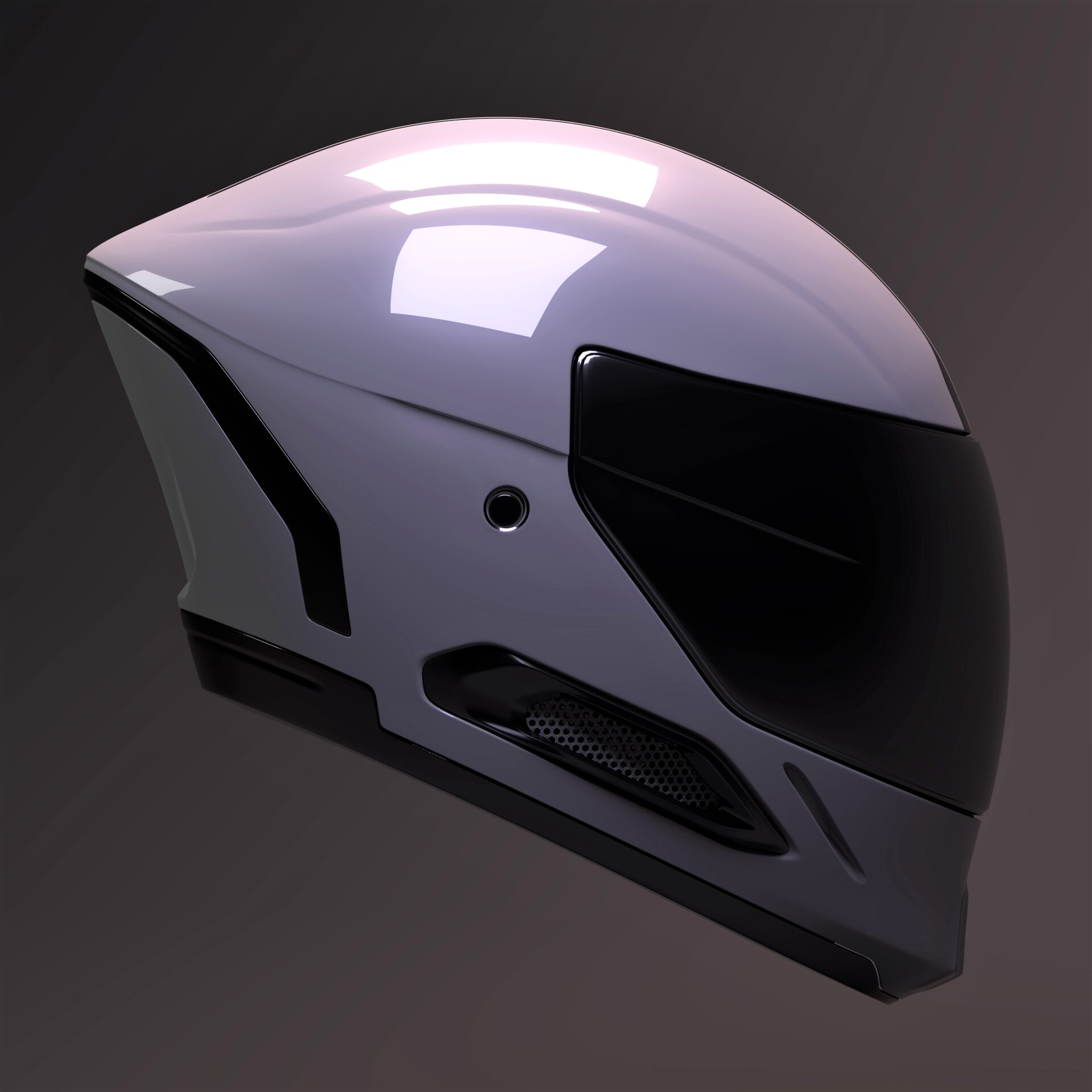 ArtStation - 3d bike helmet