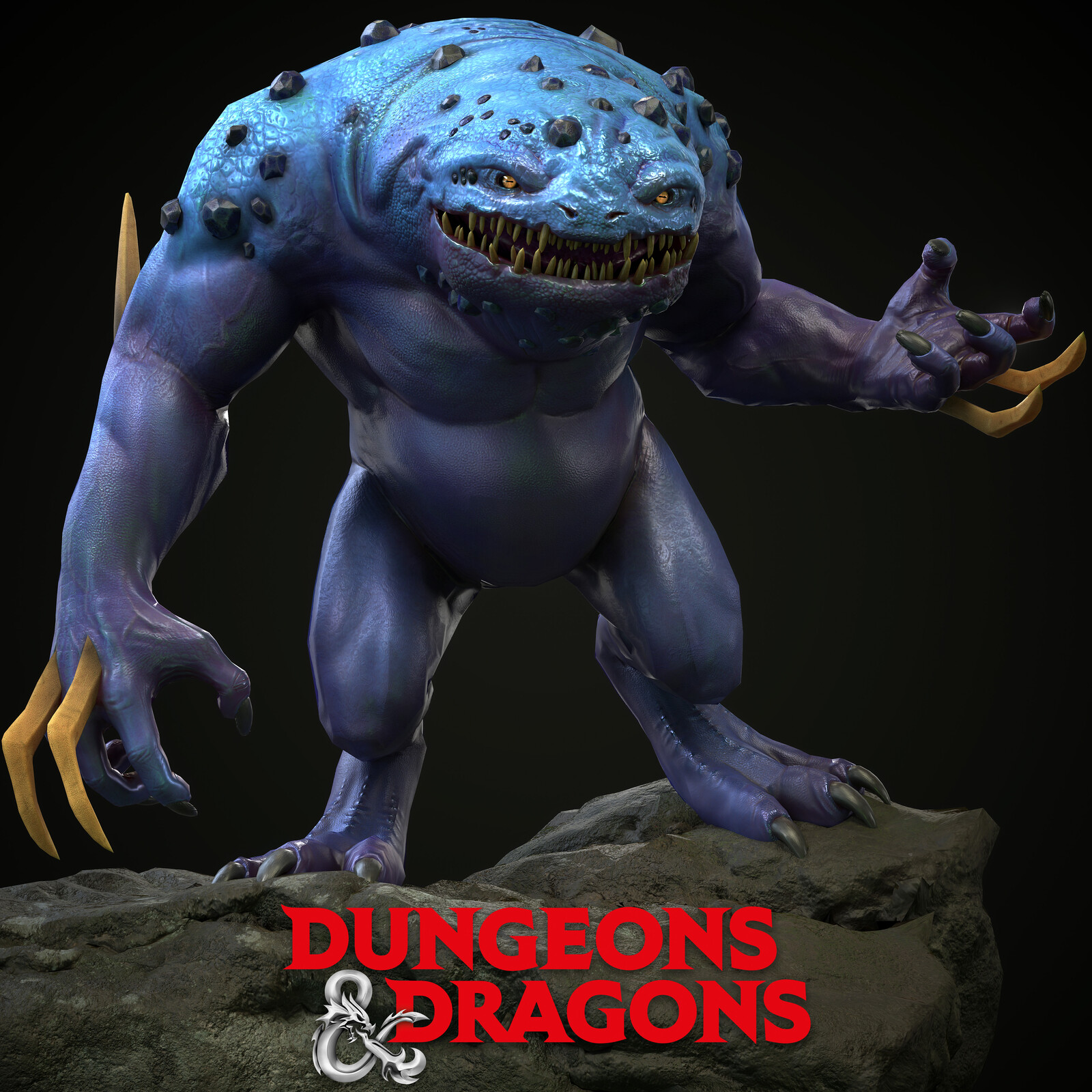 Dungeons and Dragons - Blue Slaad
