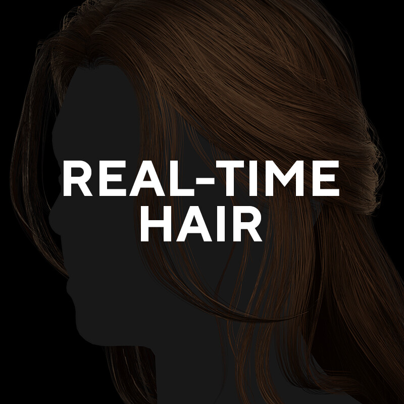 ArtStation - Realistic real-time hair