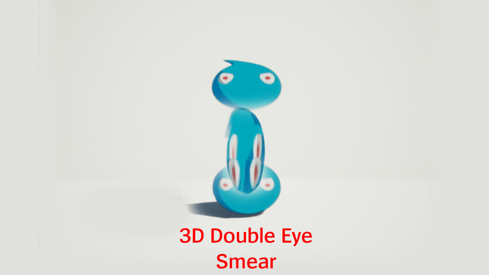UE4 3D Double Eye Smear Frame Realtime