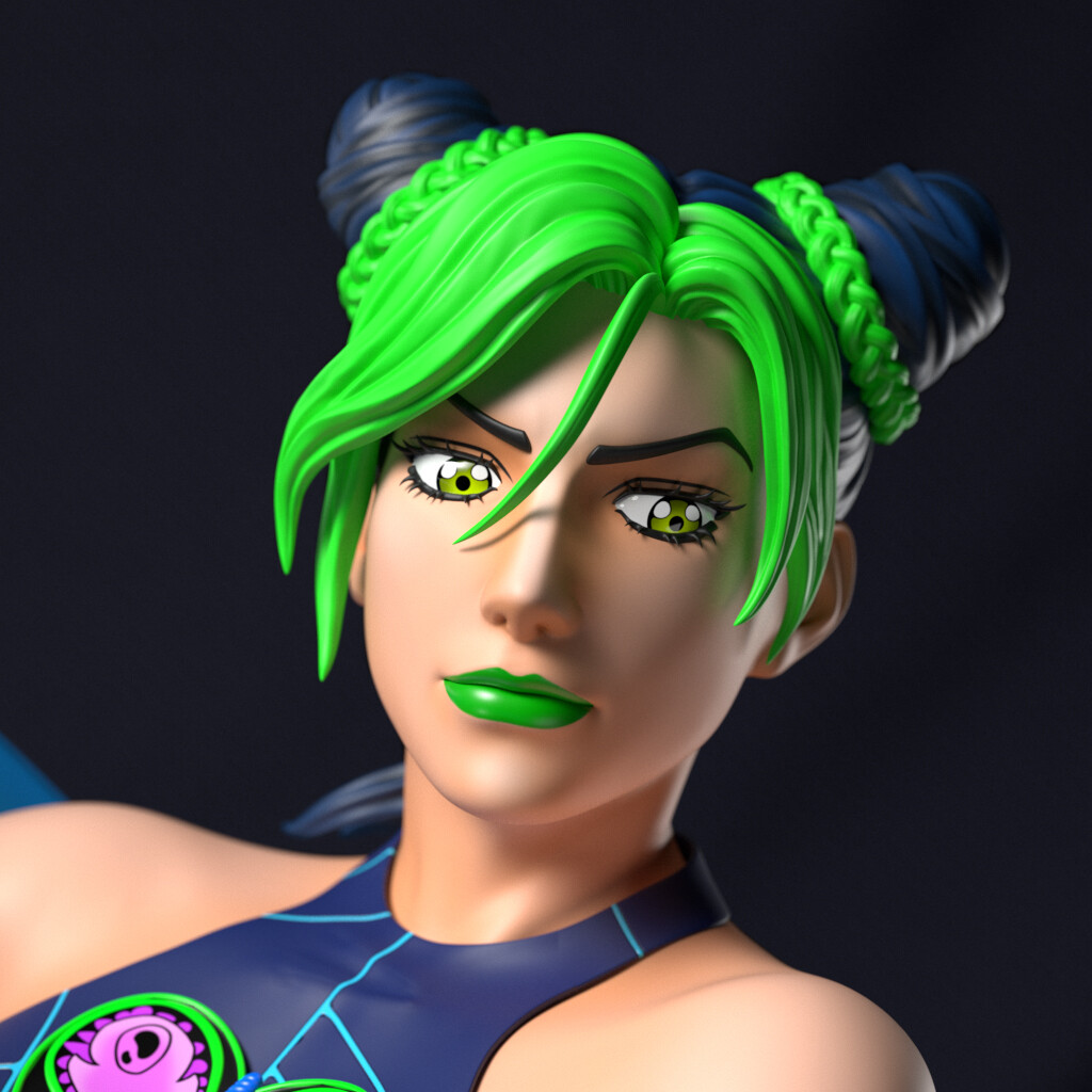 Fan Art - Jolyne Cujoh - Anime JoJo - Panaia_Fanart - Drawings &  Illustration, Entertainment, Other Entertainment - ArtPal