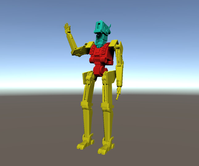 ArtStation Freelance Project Butler Robot