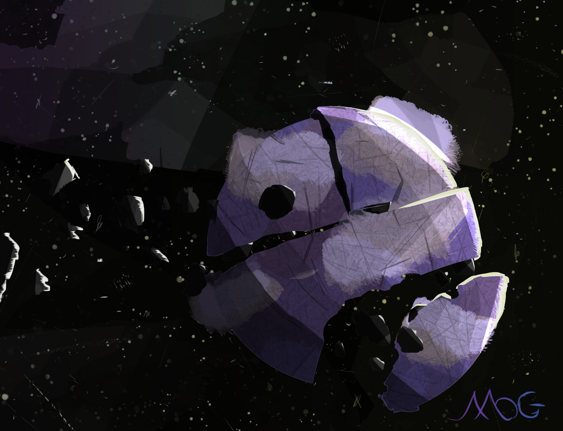 ArtStation - Space illistrations, 01 : Split