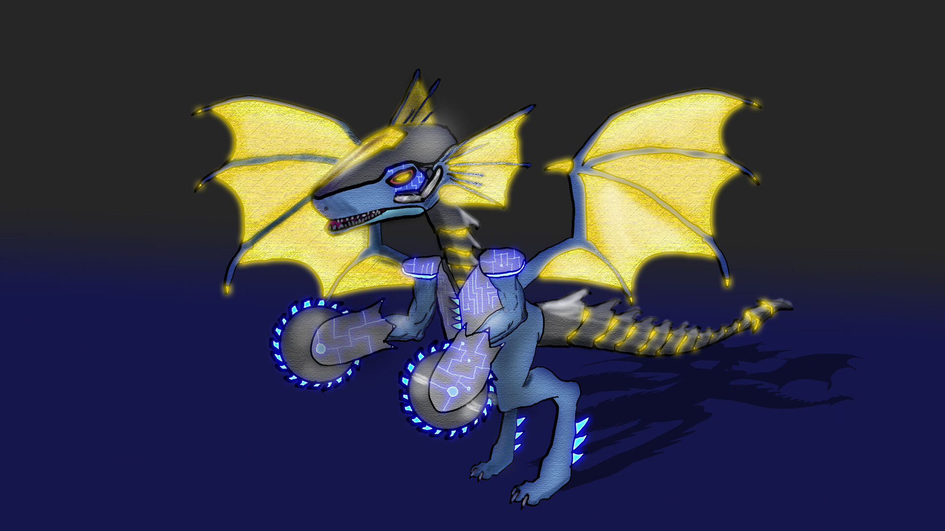 ArtStation Concept Art Mechanical Dragon