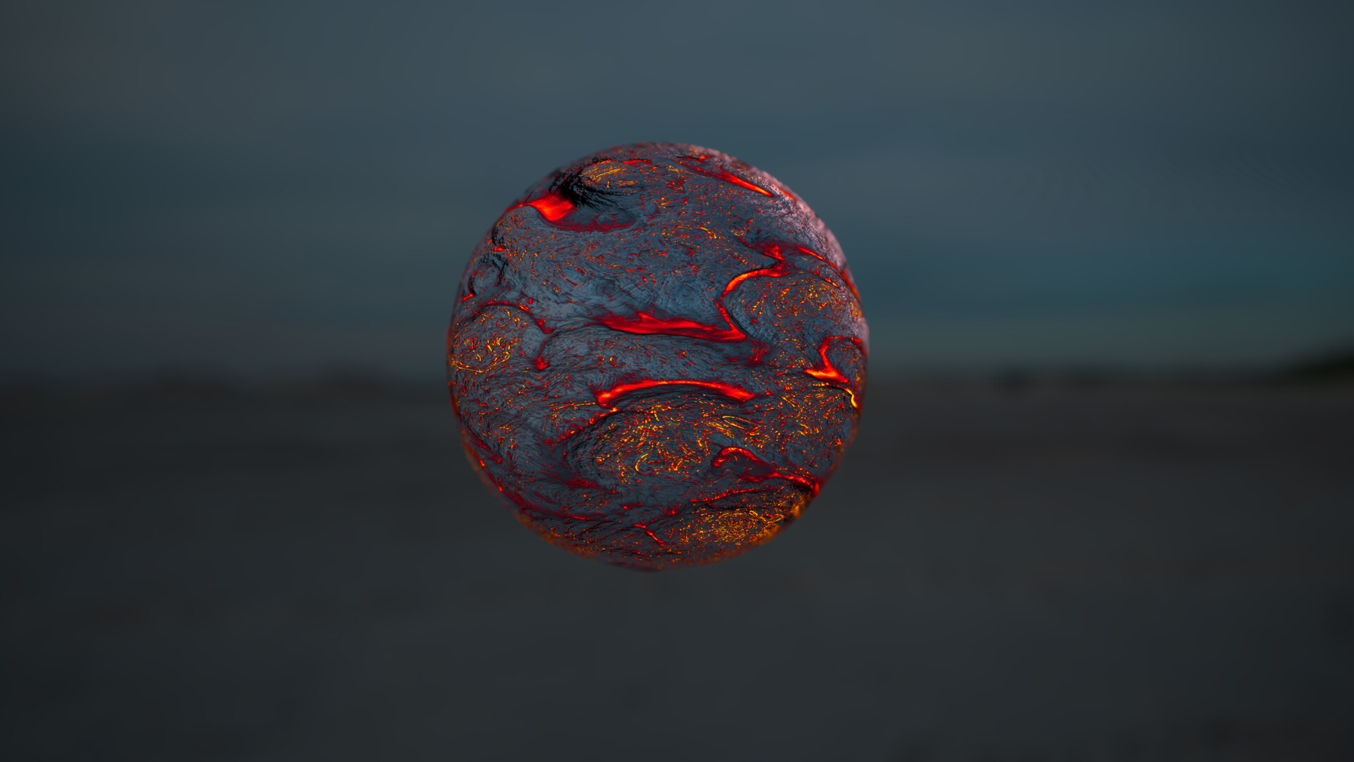 Artstation - Lava Flow Material