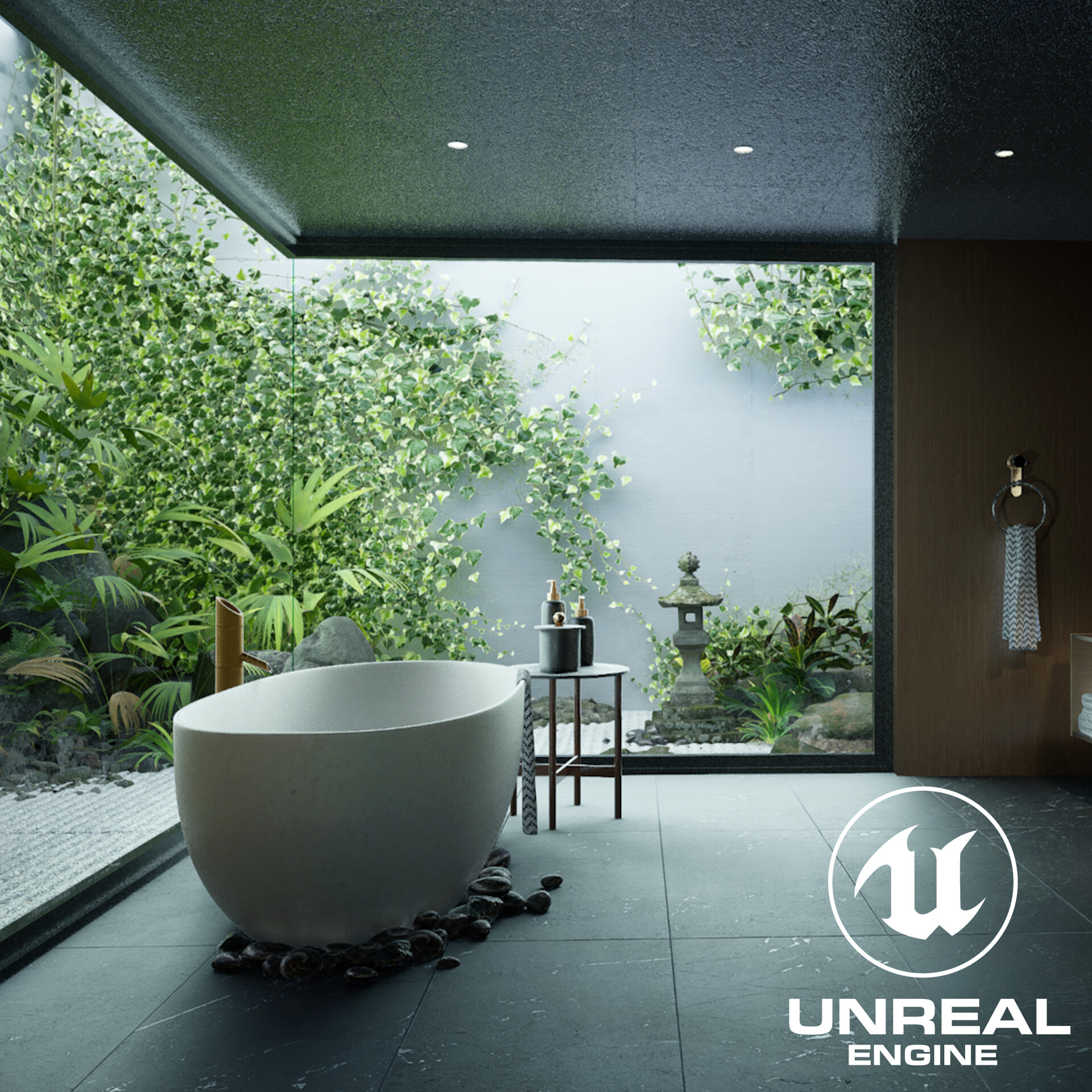 ArtStation Zen Bathroom