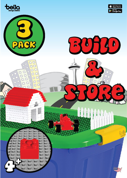 Build & Store package design