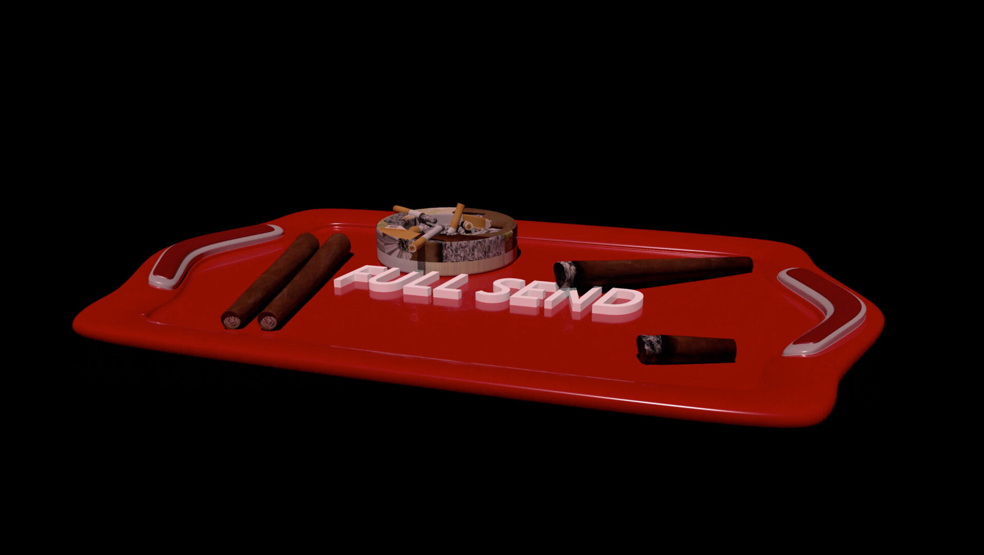 ArtStation 3D Rolling Tray