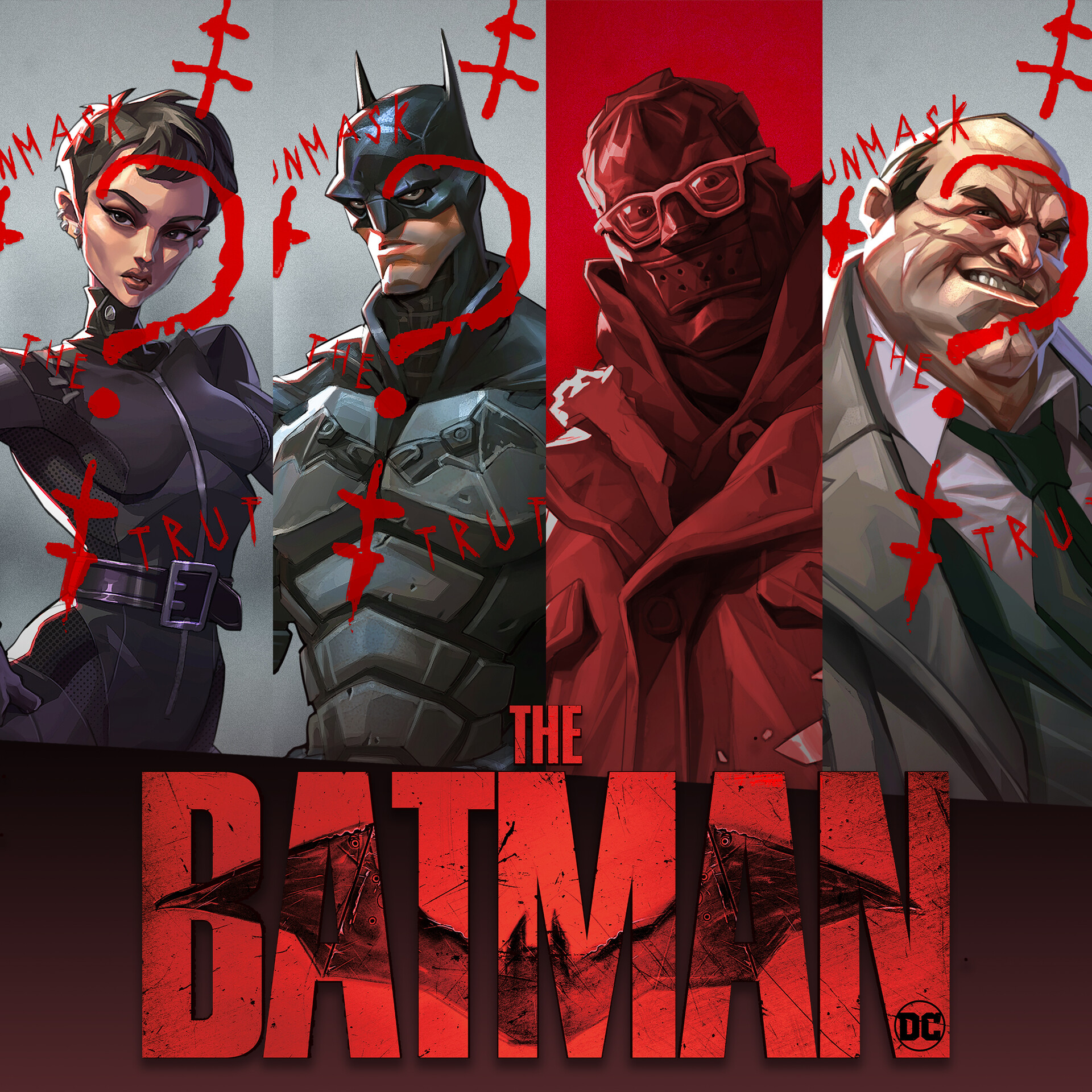 ArtStation 2022 Practise The Batman Fan Art   Panic L Panic L Fengmian 