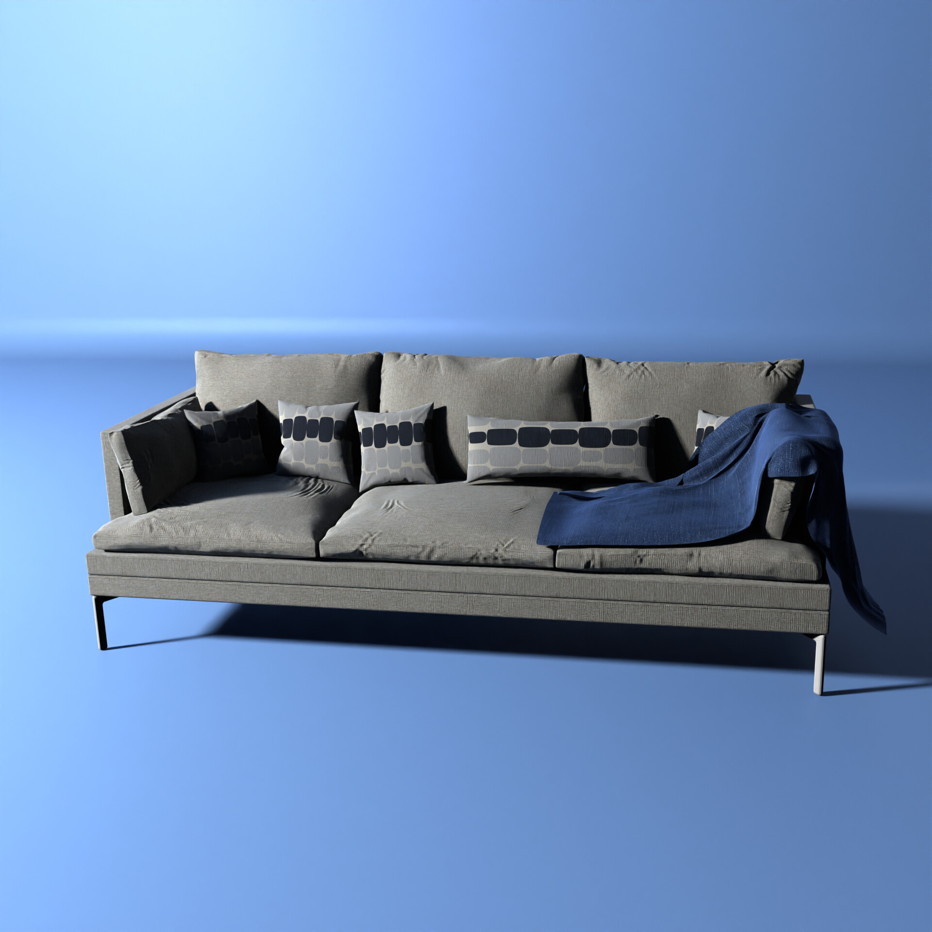 ArtStation Very High poly Sofa